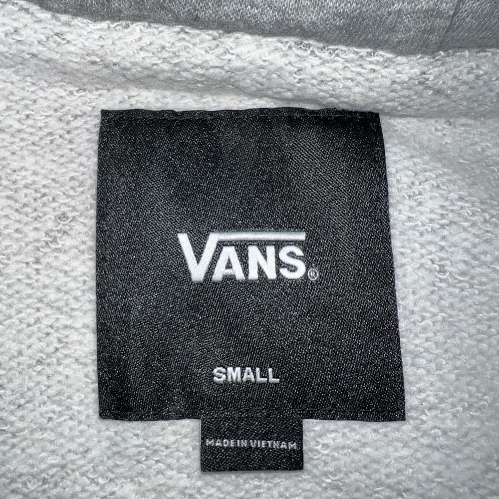 Vans boys windbreaker with sweater hood and sweater on the inside